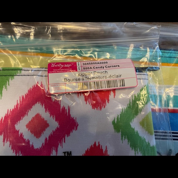 New Zipper Pouches & Pink Flamingo Cool Zip Snacker. - Picture 4 of 4